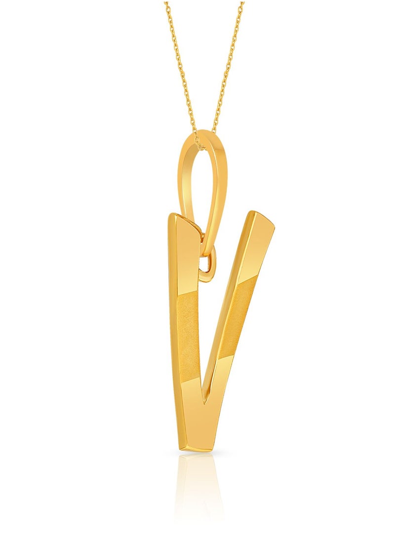 Malabar Gold and Diamonds 22k 916 Purity Gold Pendant for Women DZPN174VY  - Image 2