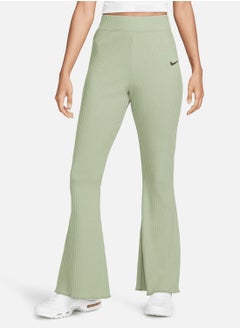 Nsw Ribbed Jersey Wide Leg Pants