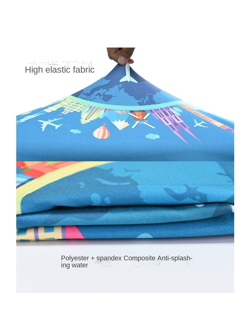 Y&D Kuromi Luggage Cover Water-Washable Suitcase Cover Spandex Elastic Luggage Protective Covers Travel Accessories Suitable for 18-32 Inch Trolley Case for Business Trip School Daily Using - Image 2