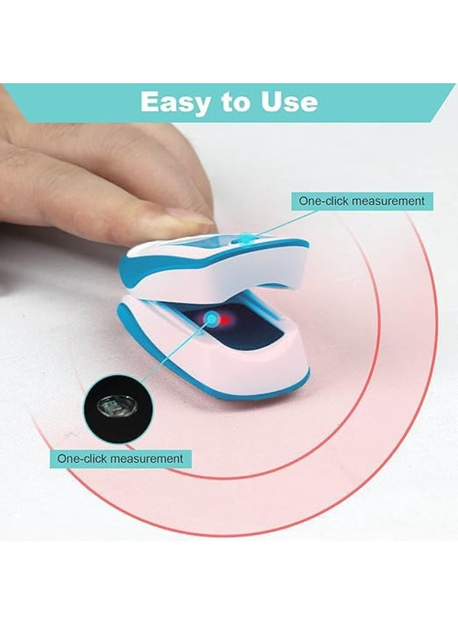 جهاز قياس الأكسجين ومعدل النبض باليد – شاشة OLED دقيقة وسريعة، يعمل ببطاريات، مع حبل تعليق، مثالي للرياضة والنشاطات الخارجية - Image 2