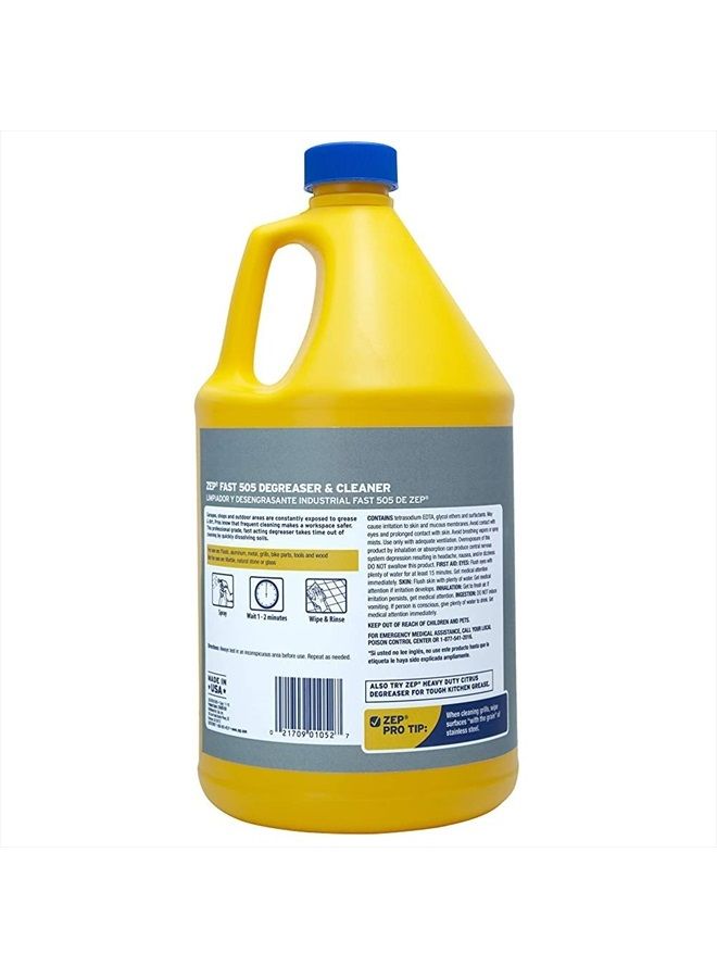 Zep ZU505128 Fast 505 Cleaner and Degreaser 128 Ounces - Image 2