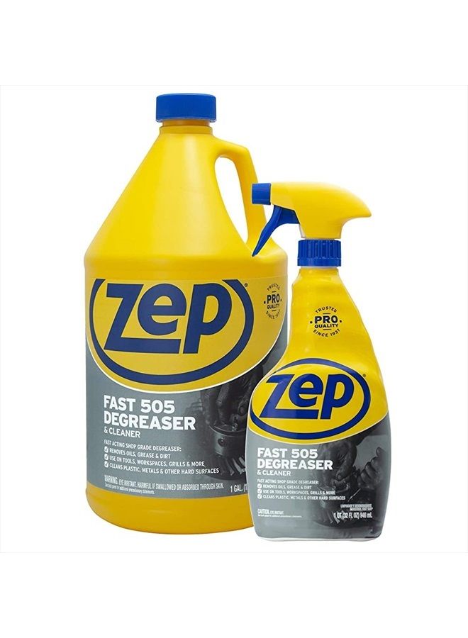 Zep ZU505128 Fast 505 Cleaner and Degreaser 128 Ounces - Image 3