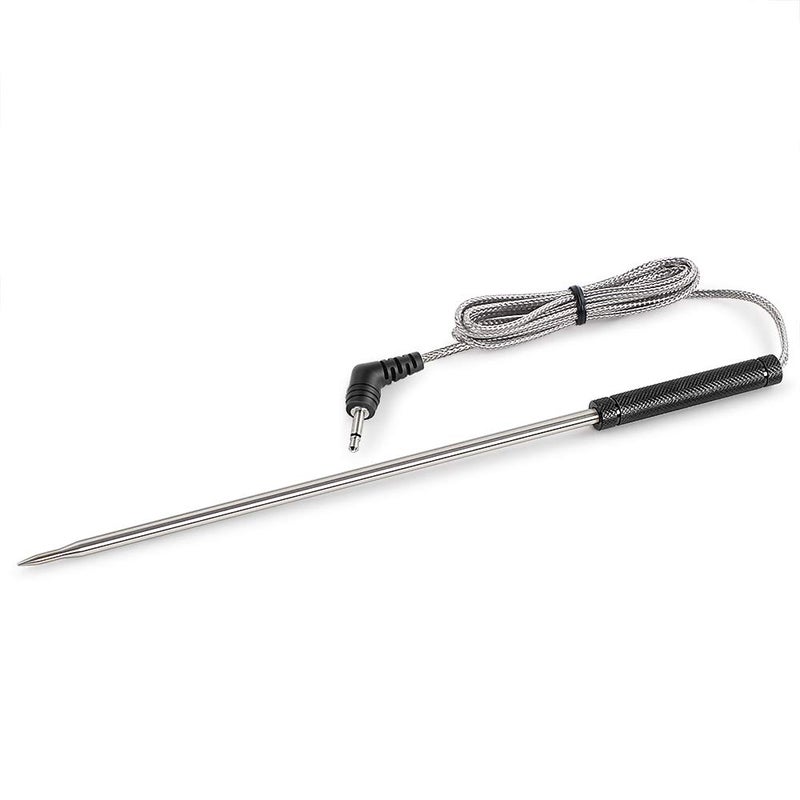 ThermoPro Official Stainless Steel Probe Replacement Stainless Meat Probe for TP25,TP27 (Black) - Image 1