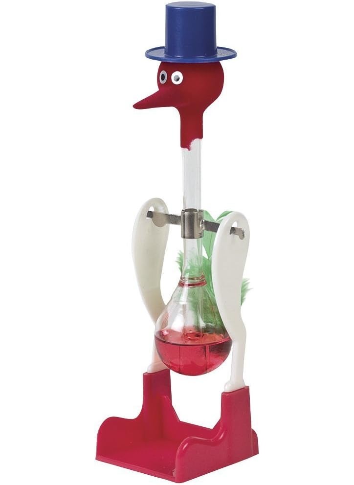 PowerTRC Drinking Bird Red Retro Happy Dippy  - Image 1