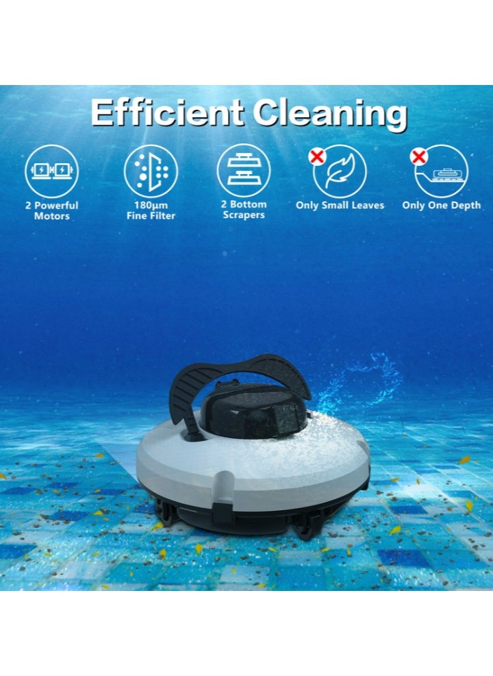 AROAQ - Cordless Robotic Pool Cleaner, Automatic Pool Vacuum - Image 1