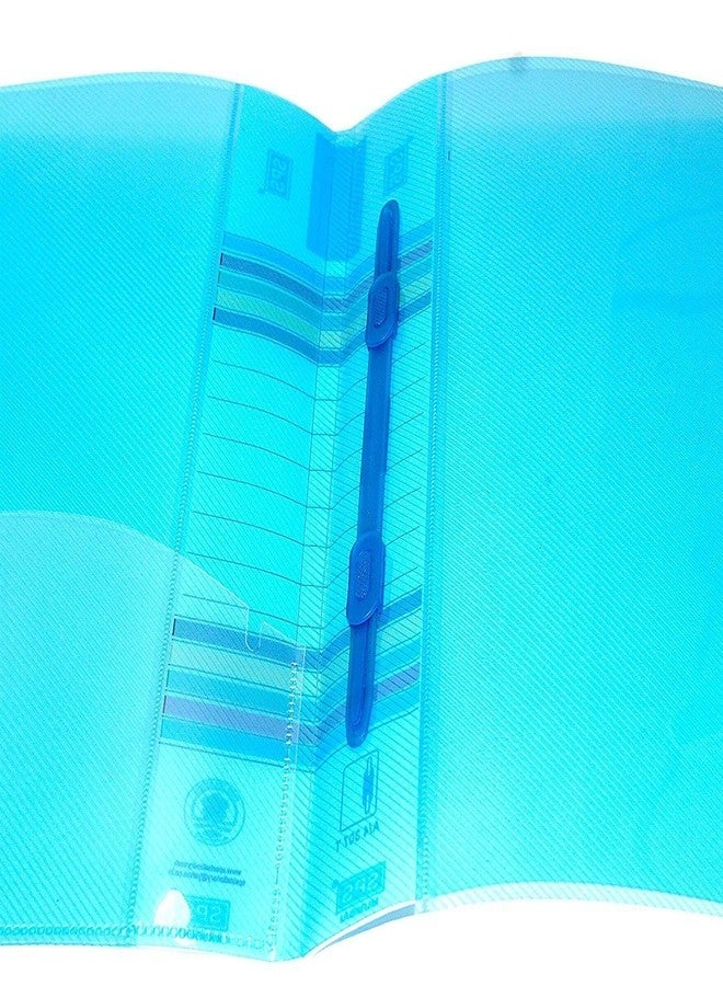 ANG 10pcs Plastic Transparent A4 Size Report File Folder Documents Clip File Folder for Certificates/Letter/Report/File - Image 4