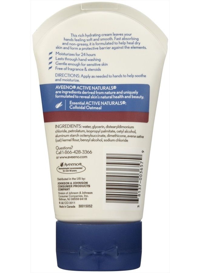 Aveeno Intense Moisturizer Hand Cream - 3.5 oz - 2 pk - Image 2