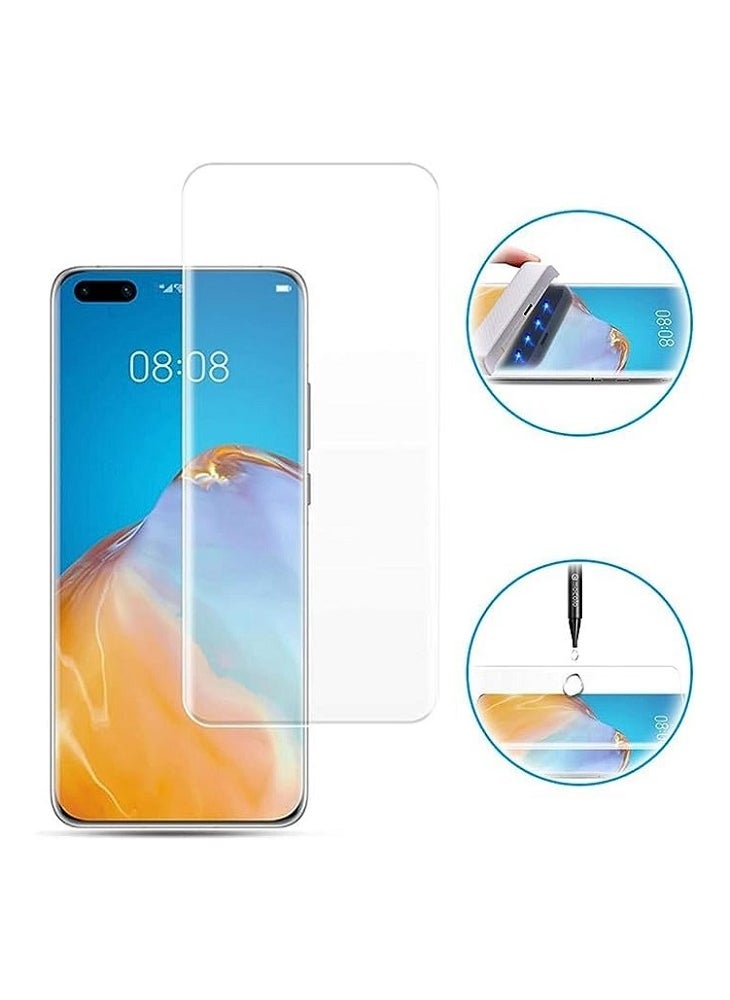Generic - Premium Tempered Glass Screen Protector for Infinix Note 40 Pro Plus Advanced Border-Less Design, Full Edge-to-Edge UV Protection, and Easy Installation Kit - Image 1