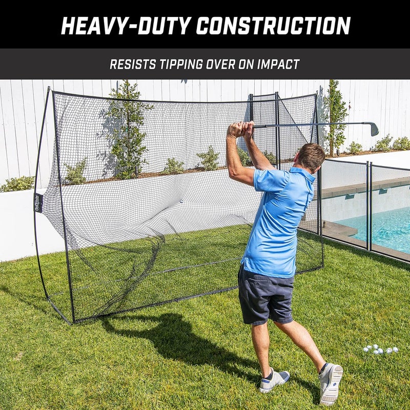 GoSports GoSports Golf Practice Hitting Net  Choose Between Huge 10 x7 ft or 7 x7 ft Nets Personal Driving Range for Indoor or Outdoor Use  Designed by Golfers for Golfers - Image 5