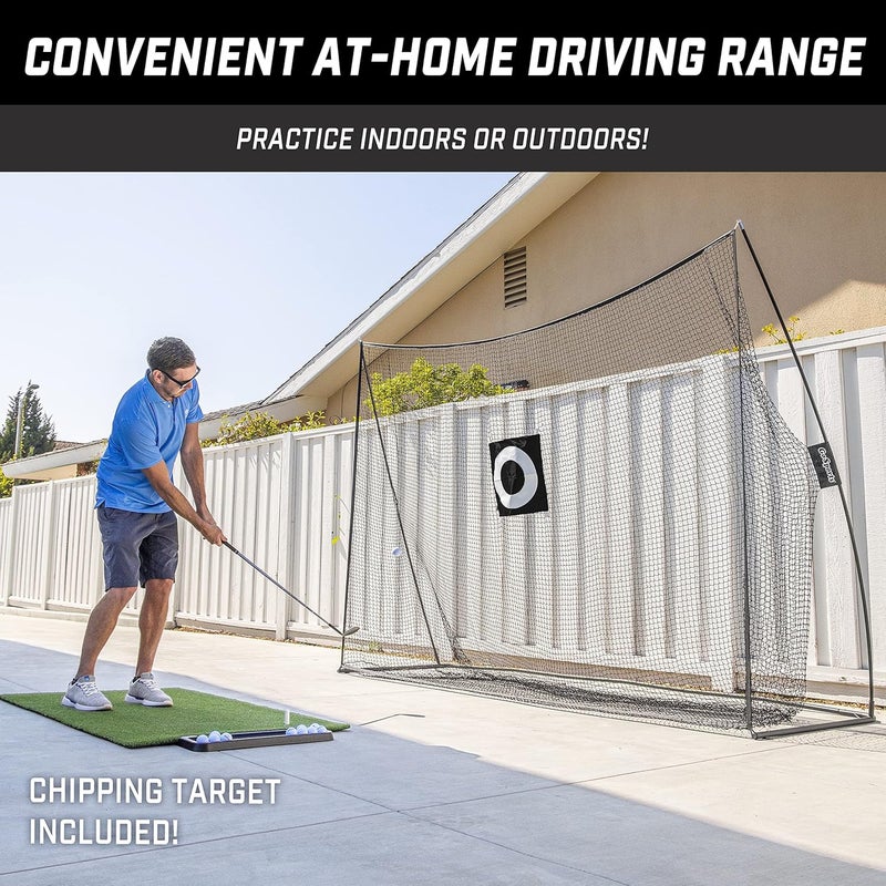 GoSports GoSports Golf Practice Hitting Net  Choose Between Huge 10 x7 ft or 7 x7 ft Nets Personal Driving Range for Indoor or Outdoor Use  Designed by Golfers for Golfers - Image 3