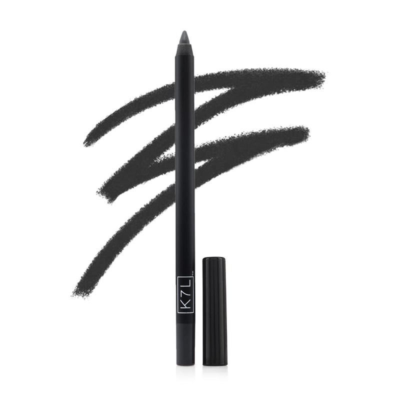 K7L Deep Black Eyeliner (Vegan) - Waterline Application and Versatile Eyeliner that is Waterproof and Smudge-Proof - Image 3