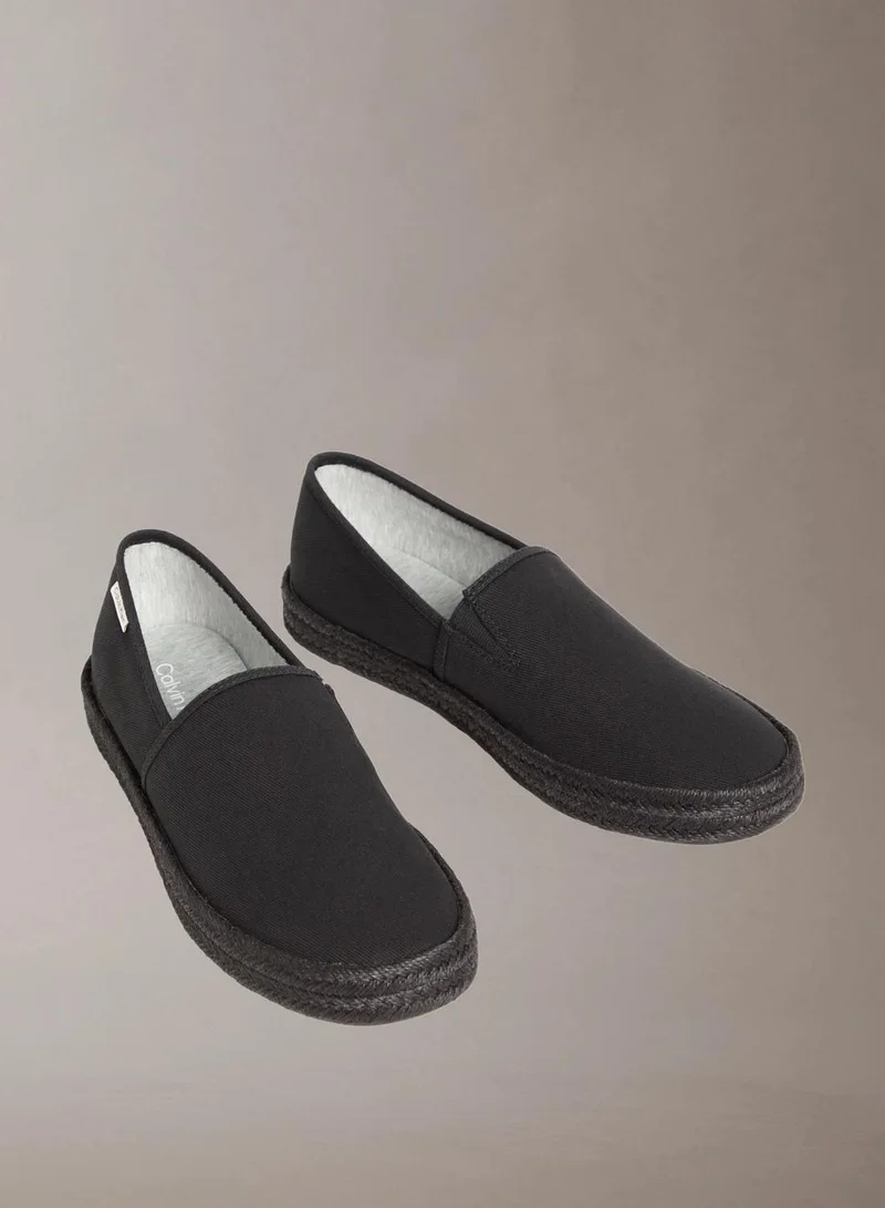 Calvin Klein Javi - Cotton Canvas Espadrilles