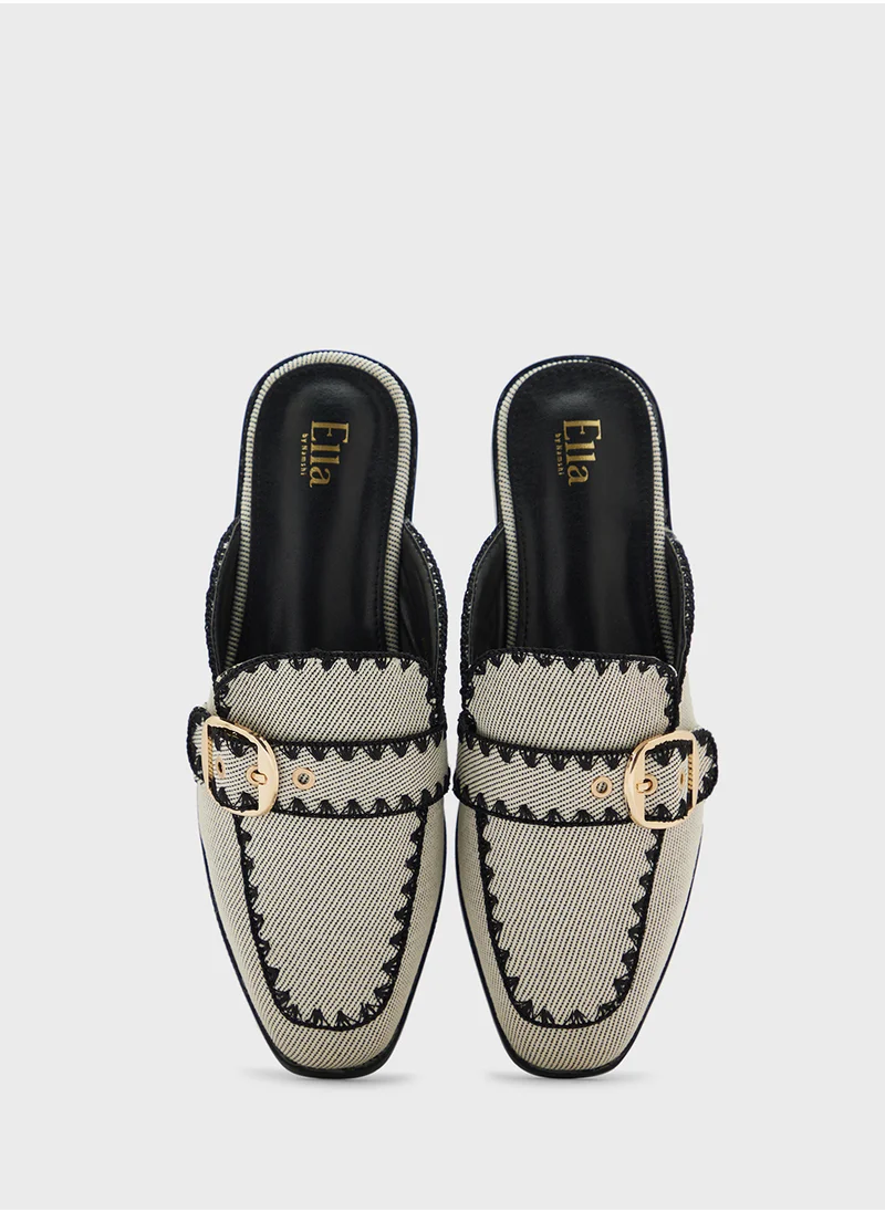 ELLA Embroidered Slip On Shoe