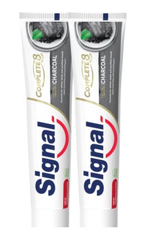Complete 8 Nature Elements Toothpaste Charcoal With Zinc  Pack Of 2
