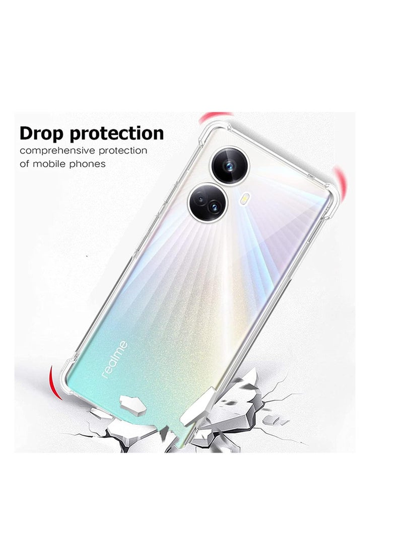 Case Compatible with Oppo Realme 10 4G with Card Holder, Slim Fit TPU Protective Anti-Scratch Shockproof Cover for Oppo Realme 10 4G  - Image 3