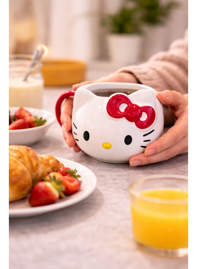 كوب سيراميك بتصميم مستوحى من شخصية هلو كيتي – كوب قهوة وشاي لطيف للاستخدام اليومي - Image 5