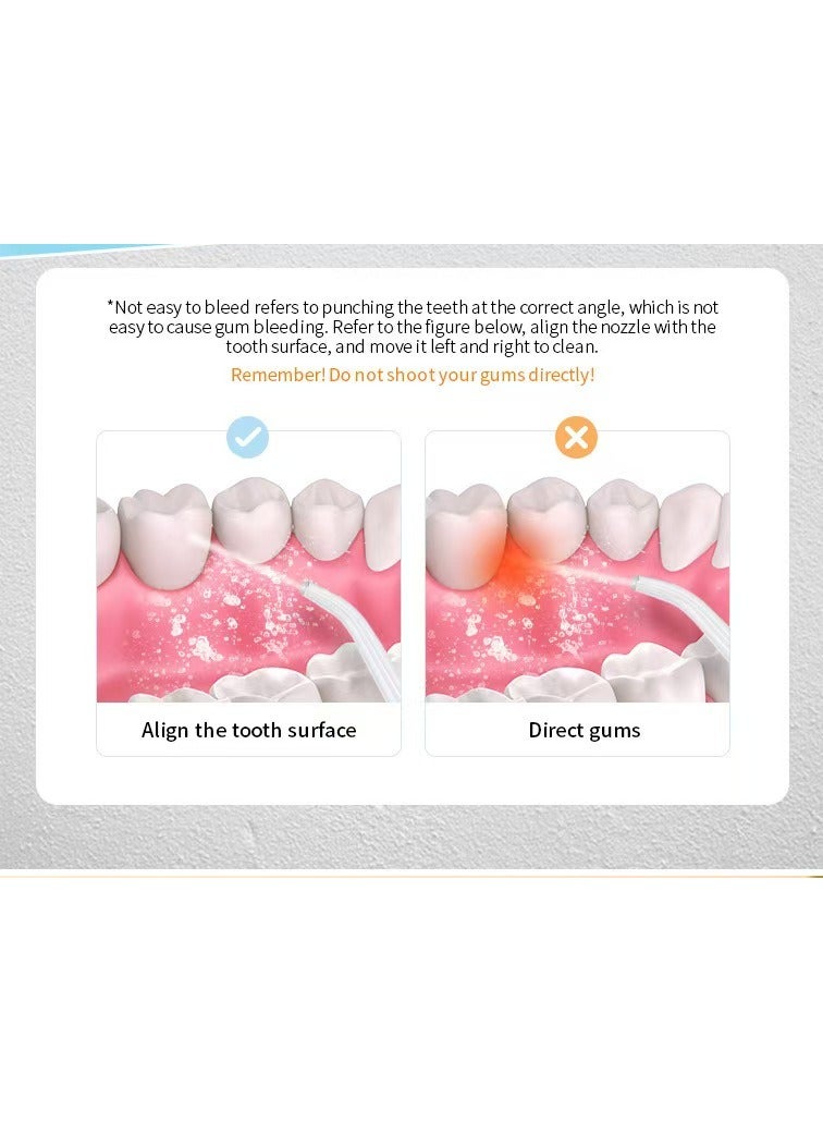 general Handheld water flosser portable household water flosser oral irrigator smart electric water flosser - Image 5