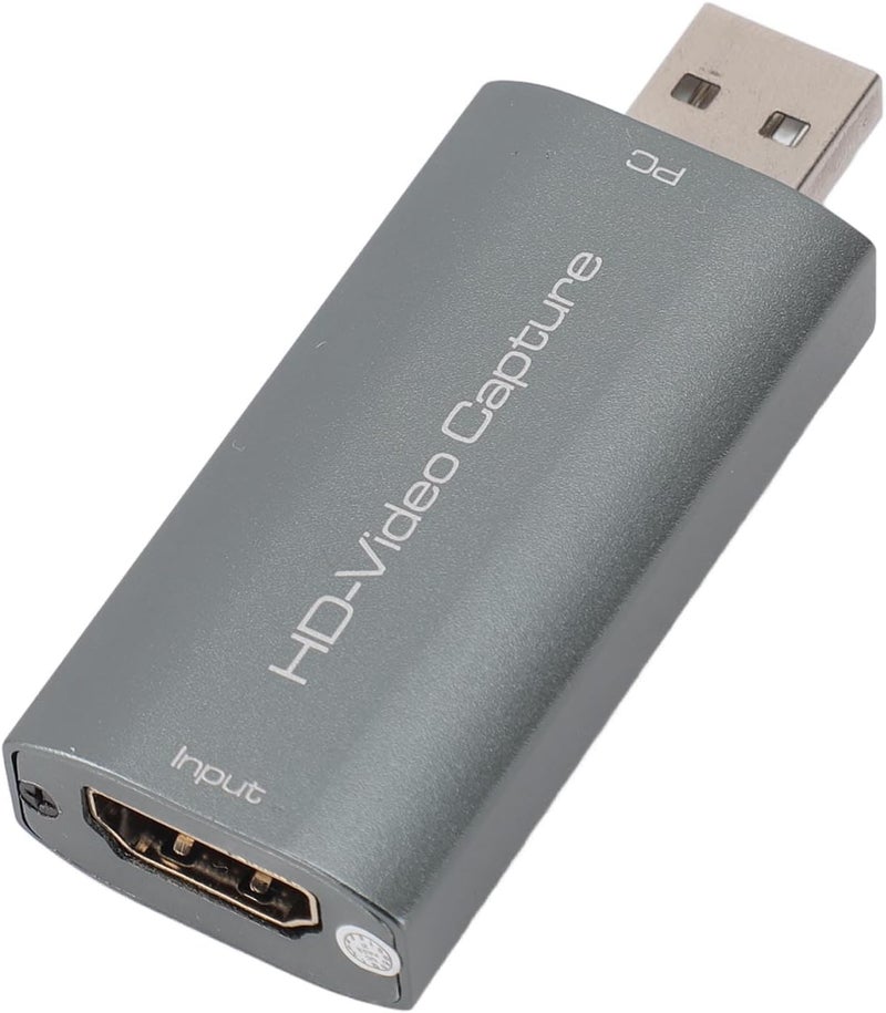 بطاقة التقاط فيديو بدقة 4K، بطاقة التقاط واجهة الوسائط المتعددة عالية الوضوح USB، إدخال 4K 60Hz وإخراج 1080P 60 إطارًا في الثانية، بطاقة التقاط فيديو تعمل بالتوصيل والتشغيل للبث المباشر والاجتماعات والألعاب - Image 5