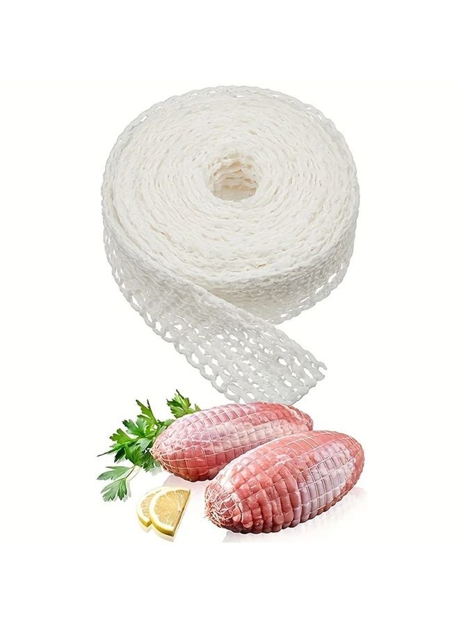 Size 5m 16 4ft Elastic Meat Netting Roll Butcher Twine Wrapping Net For Sausages Beef - Image 2