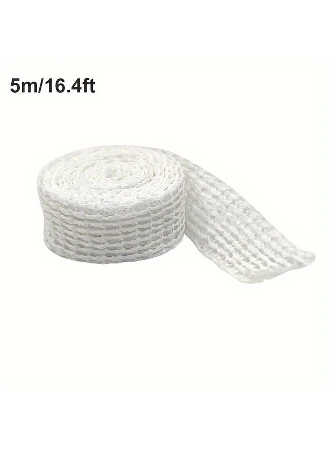 Size 5m 16 4ft Elastic Meat Netting Roll Butcher Twine Wrapping Net For Sausages Beef - Image 1