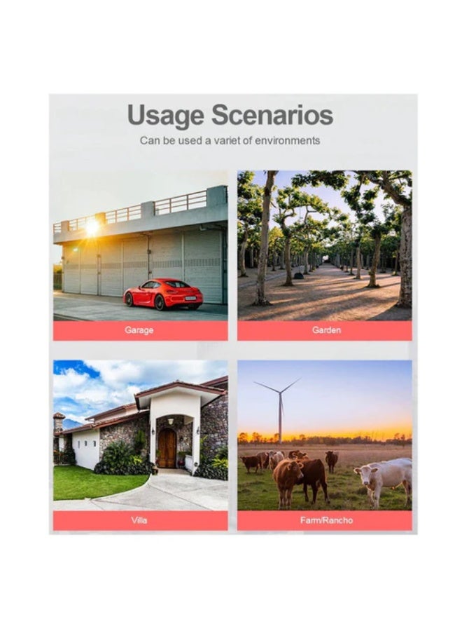 كروني كاميرا كروني Yn90 Plus 4G تعمل بالطاقة الشمسية، بدقة 1080 بكسل، مراقبة خارجية لاسلكية، بزاوية 360 درجة، مع بطارية 10400 مللي أمبير/ساعة، مقاومة للماء IP67، رؤية ليلية بدقة 3 ميجابكسل، صوت ثنائي الاتجاه لمراقبة أمنية عن بُعد - Image 2