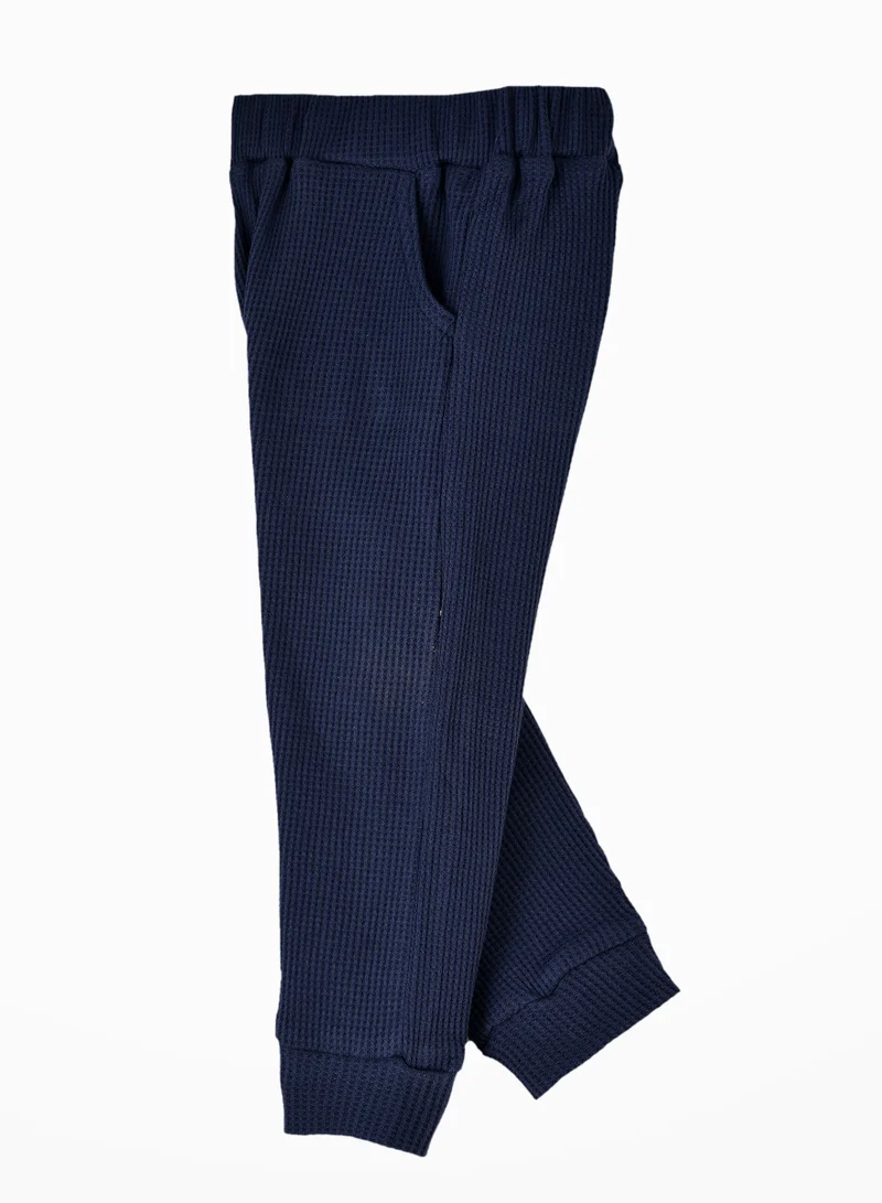 JAM Boys' Textured Elastic Waist Joggers