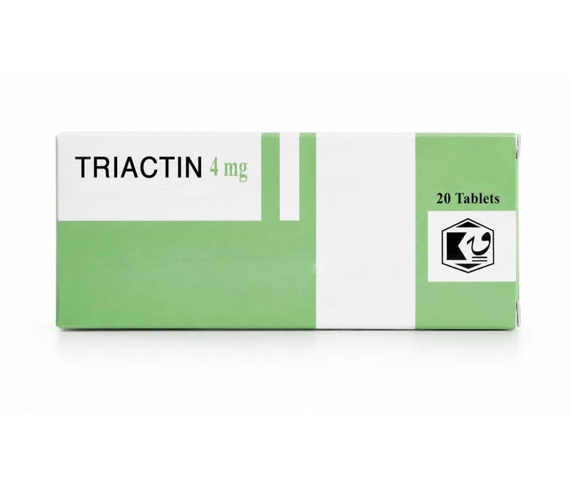 TRIACTIN ترايكتين 4 مجم 20 قرص - Image 2