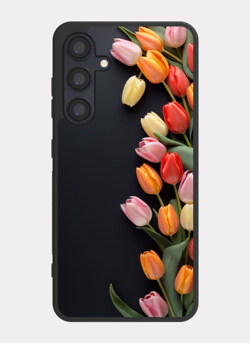 بكسلات كفر سامسونج جالكسي ايه 35 ورود متعدد الالوان - Image 1