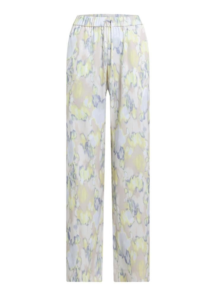 CALVIN KLEIN Printed Satin High Waist Pants  - Image 5