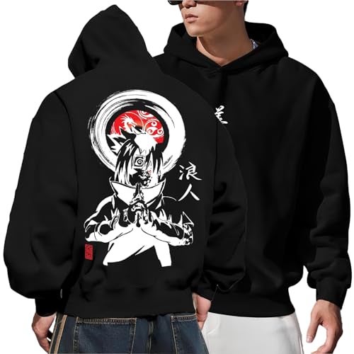 Jump Cuts|| Winter Sweatshirt for Men|| Full Sleeve Sweatshirt||Stylish Hoodie for Men||Hooded Sweatshirt Black - Image 1