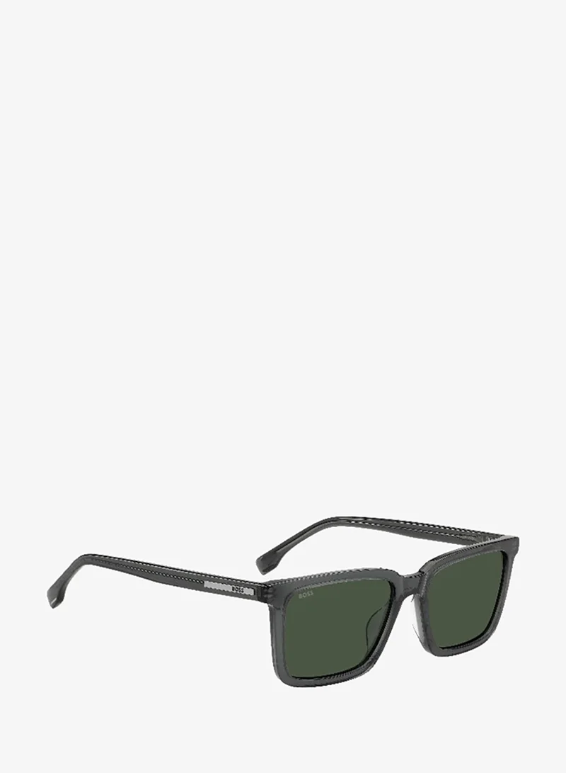 Hugo Boss HUGO BOSS BOSS 1893/G/S Sunglasses Green Rectangular