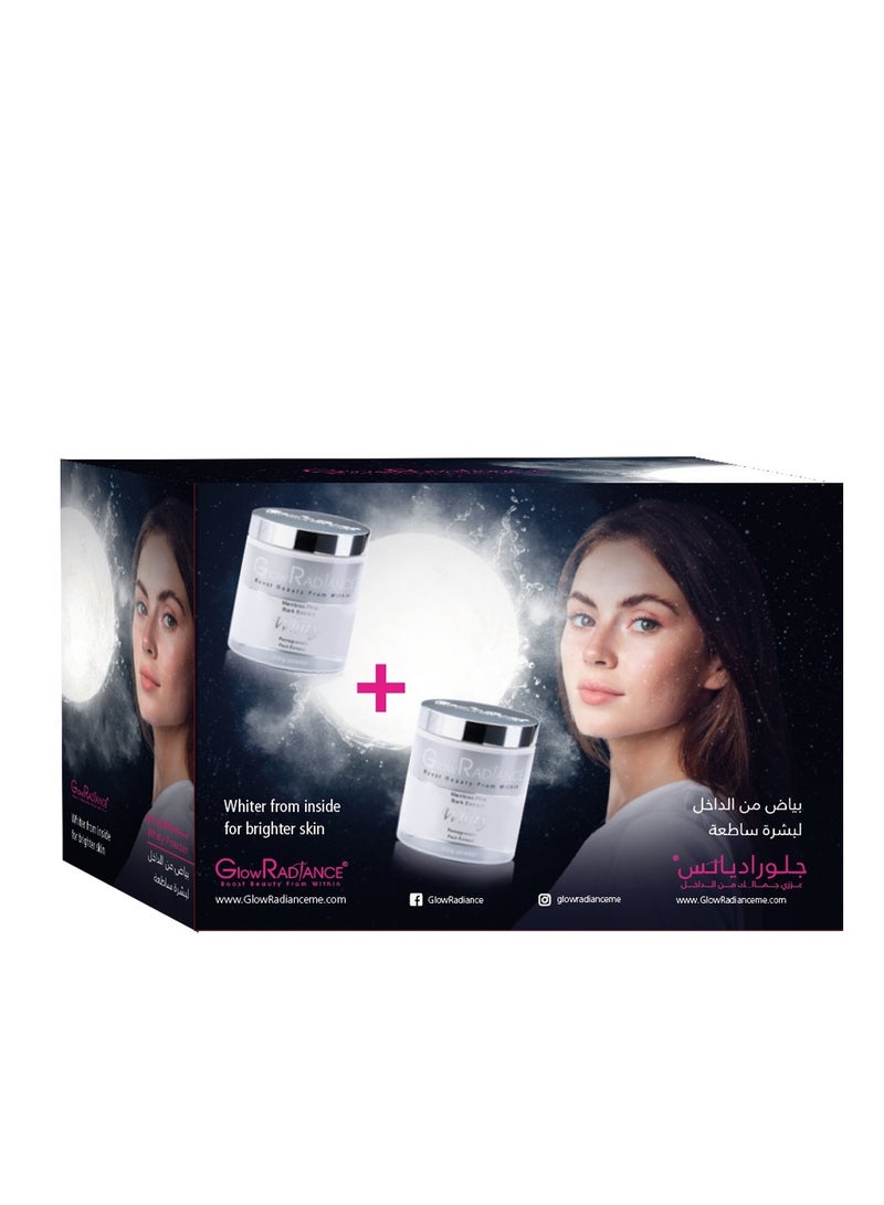 جلو راديانس مجموعة عرض مسحوق وايت جلو راديانس