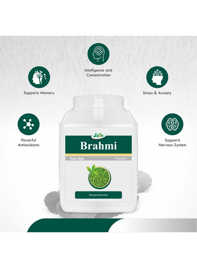 Jain Brahmi Bacoppa Moneiri Pure Powder - 400 g - Image 3
