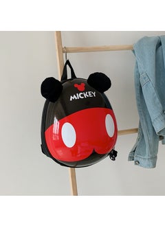 Cartoon Shell Backpack for Boys and Girls Mickey/Black