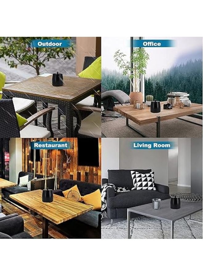 Cigarette Ashtray with Lid Smokeless Stainless Steel Ash Trays Covered Windproof Smell Proof Ashtrays for Outside Patio Home Odorless Office Tabletop - Image 5