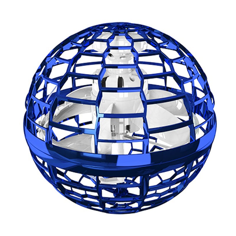 Flynova Pro Flying Ball Boomerang Spinner Dynamic RGB Lights Double Pass (Blue ball) - Image 1