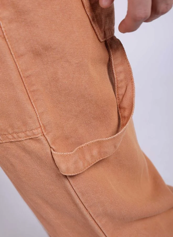 The Indian Garage Co Men Baggy Solid Mid-Rise Stretchable Jeans