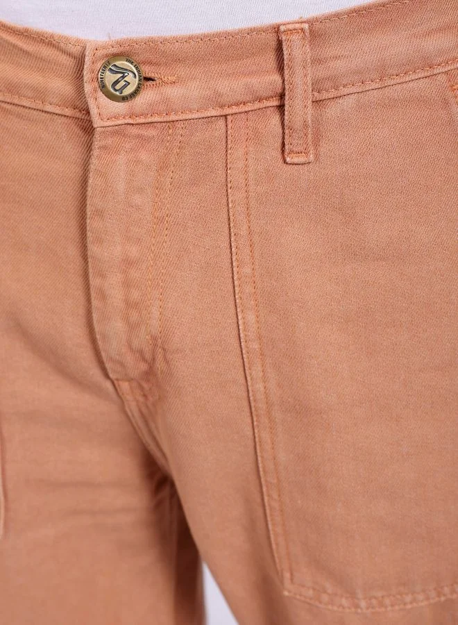 The Indian Garage Co Men Baggy Solid Mid-Rise Stretchable Jeans