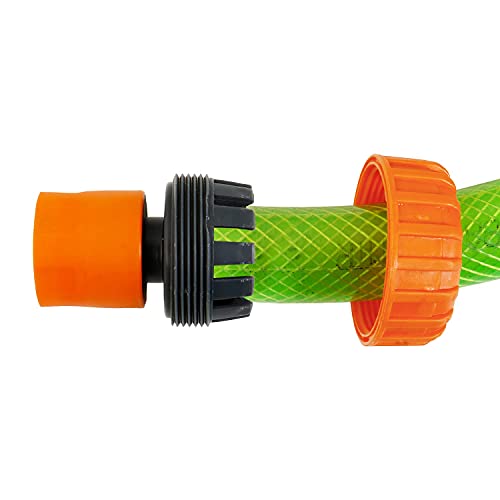 HOKIPO Plastic 1/2" Tap Adapter And 3/4" Garden Water Hose Pipe Quick Connector Set Of 2 (AR-3712+1691), 8 X 5 Cm - Image 4