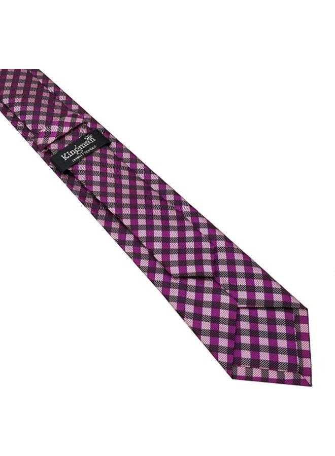 كينج مان ربطة عنق رسمية للرجال - ربطة عنق رجالي - ربطات عنق للقميص والبدلة - طراز حديث - Image 4