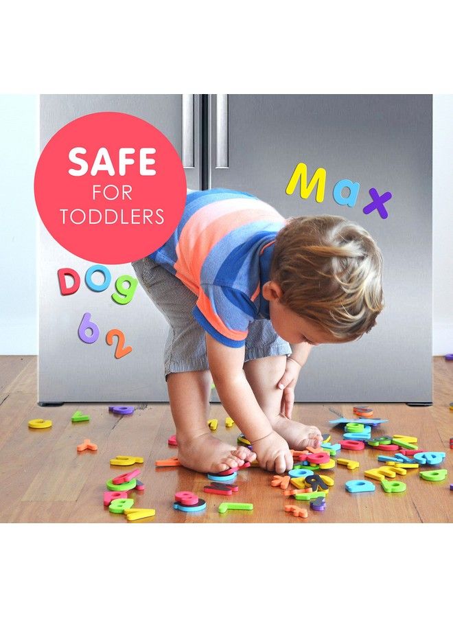 Curious Columbus Magnetic Letters And Numbers For Toddlers Alphabet Magnets + Number Magnet For Fridge. Foam Letter Magnets For Kids Abc Toddler Magnets Classroom Supplies Homeschool Preschool - Image 3