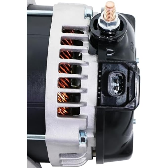 BDELI Alternator Replacement New 150 AMP for 2014-2019 Silverado 1500 2500 3500 Suburban, 2015-2019 Chevrolet Tahoe, 14-19 GMC Sierra 1500 2500 3500, 15-19 Yukon 4.3 5.3 6.0 6.2 6.6L, 22747894 22747896 - Image 3