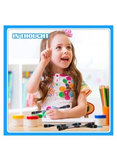 Y&D Spinning Pen, 4Pcs Rotating Rolling Finger Fidget Pens, Anti Slip Coating Decompression Gel pens, for Kids Adults  - Image 3
