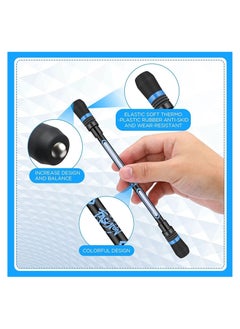 Y&D Spinning Pen, 4Pcs Rotating Rolling Finger Fidget Pens, Anti Slip Coating Decompression Gel pens, for Kids Adults  - Image 2