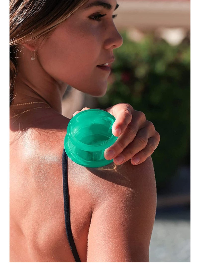 Cupping Therapy Sets Silicone Professional Studio and Home Use Set, Stronger Suction Best for Myofascial Massage, Muscle, Nerve, Joint Pain Relief, Chinese - Image 2