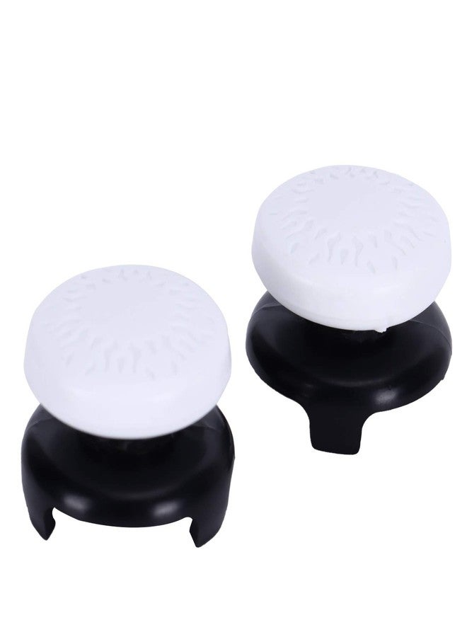 Heayzoki 2Pcs Joystick Grip for Controller,Thumbstick Soft Silicone Cover Grip Stick Joystick Controller Gamepad Key,Thumb Grip Cover,Replacement Thumb Grips(White) - Image 1