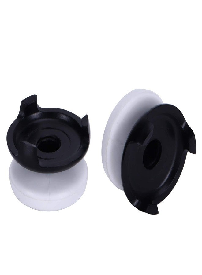 Heayzoki 2Pcs Joystick Grip for Controller,Thumbstick Soft Silicone Cover Grip Stick Joystick Controller Gamepad Key,Thumb Grip Cover,Replacement Thumb Grips(White) - Image 3