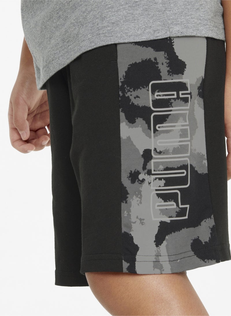 PUMA Alpha Jersey Boys Shorts  - Image 4