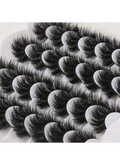 Mink Lashes Fluffy 20Mm Long Dramatic False Eyelashes Thick Full Volume Eye Lashes Pack 14 Pairs - pzsku/Z2762771815F515E218A4Z/45/_/1733730082/8e74c44d-f187-433f-8ced-999a8722628f