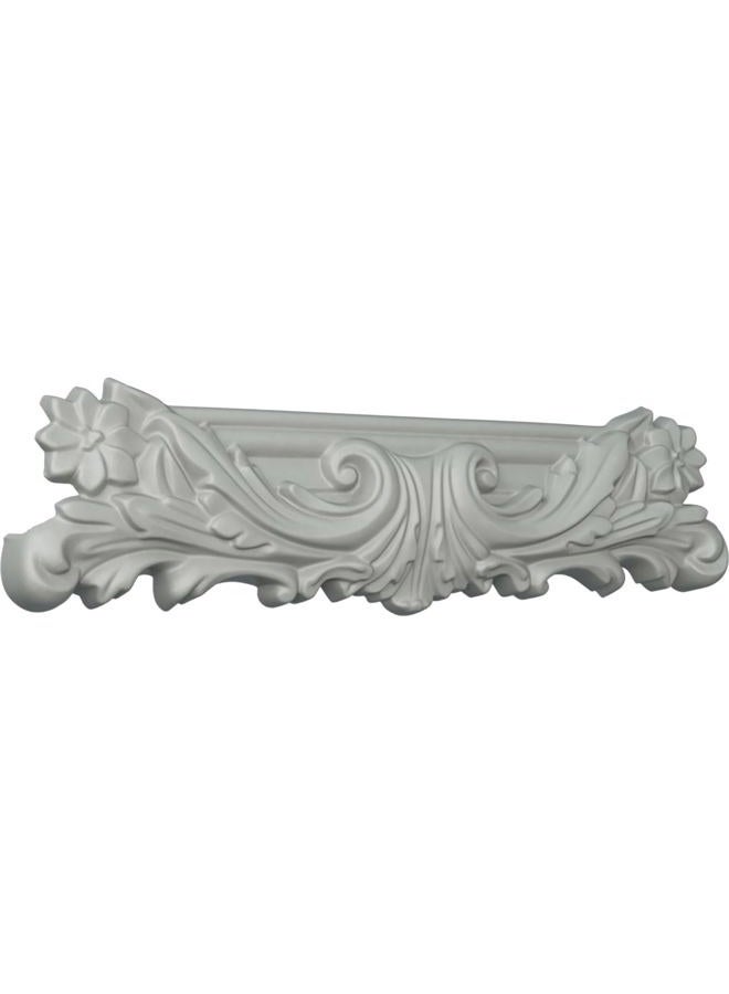 Ekena Millwork PML14X04OX Oxford Center (matches moulding PML02X00OX) Panel Moulding, 14 7/8"W x 4 1/4"H, Primed - Image 2